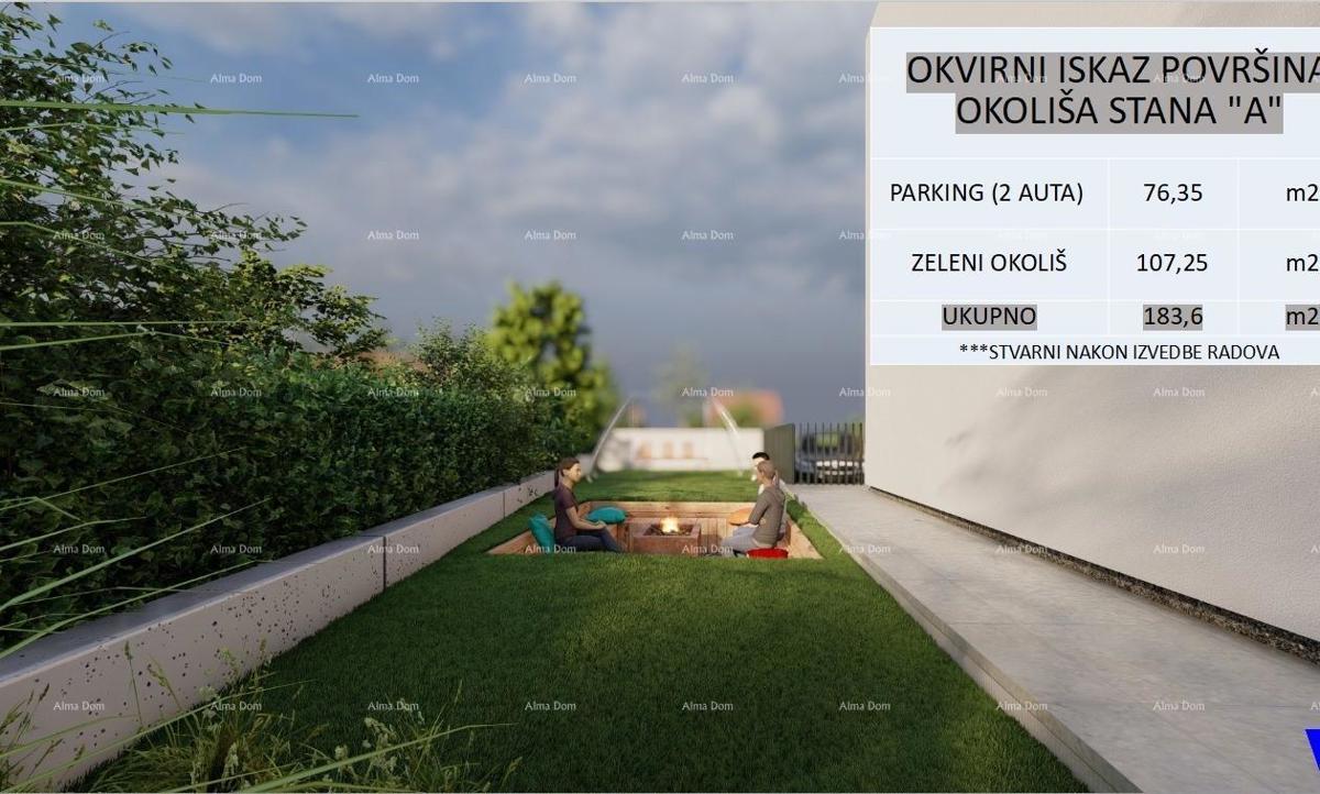 POREČ - Moderna doppia casa con giardino (Casa A)