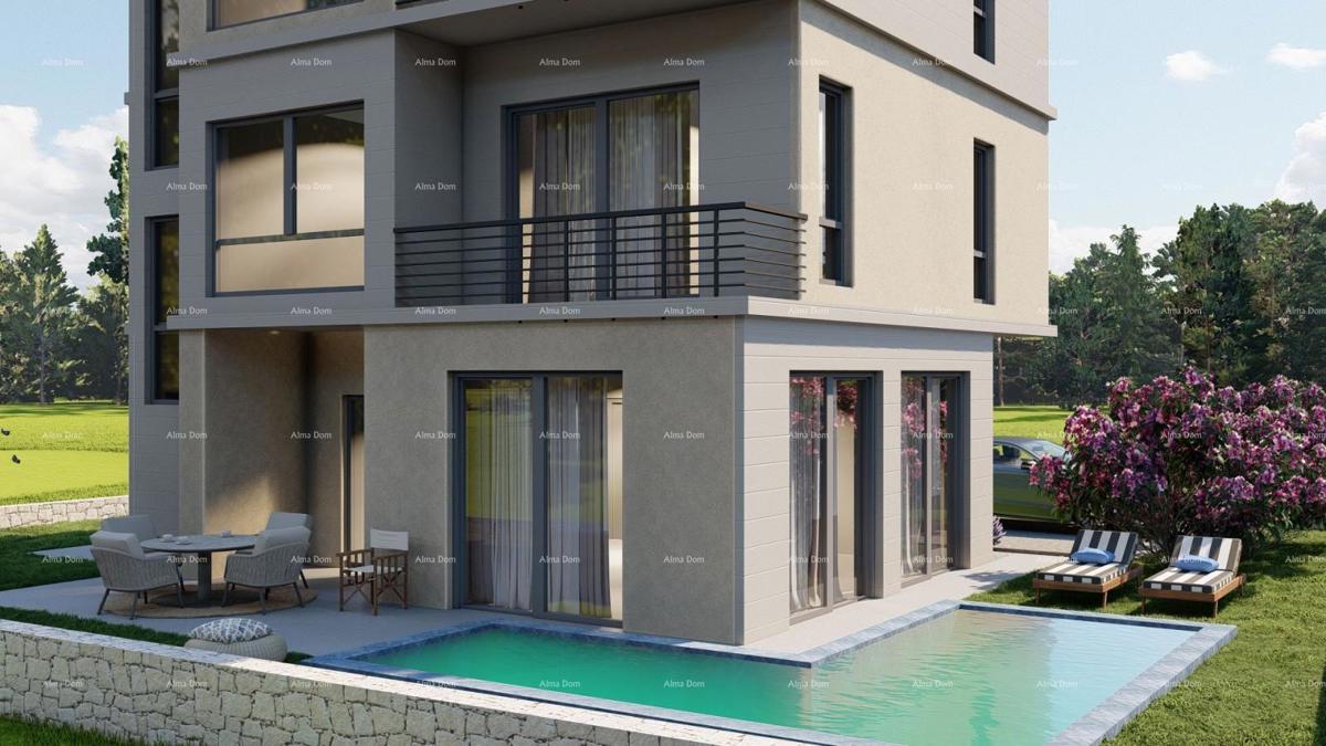 Spazioso appartamento nel centro di Pola con tre camere e moderni comfort