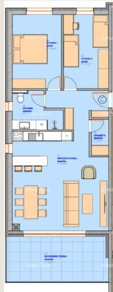 Nuovo progetto! Appartamenti in ottima posizione, vicino al mare, Umago! C zg2