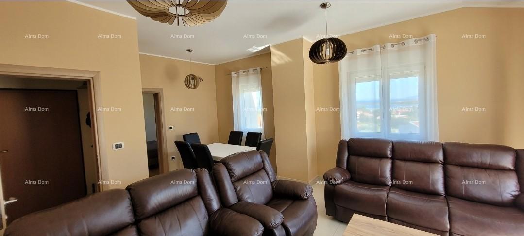 Ližnjan! Appartamento arredato! Vista mare!