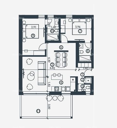 Nuova costruzione! Vicinanza a Umago! A2-1