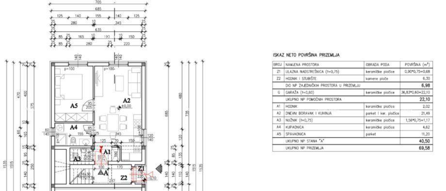 Medulin – Mukalba, nuova costruzione 59,50 m², esclusivo vicino al mare