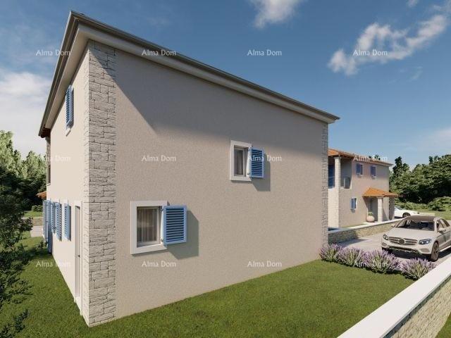 LIŽNJAN! VENDITA DI UNA CASA IN COSTRUZIONE CON PISCINA.