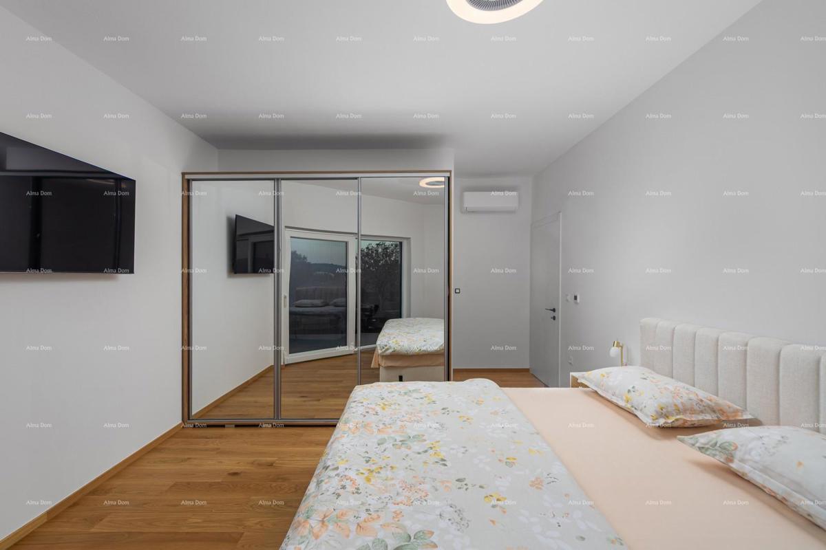 Vendita - villa nuova, moderna ed esclusiva con piscina, Volme, Pula!