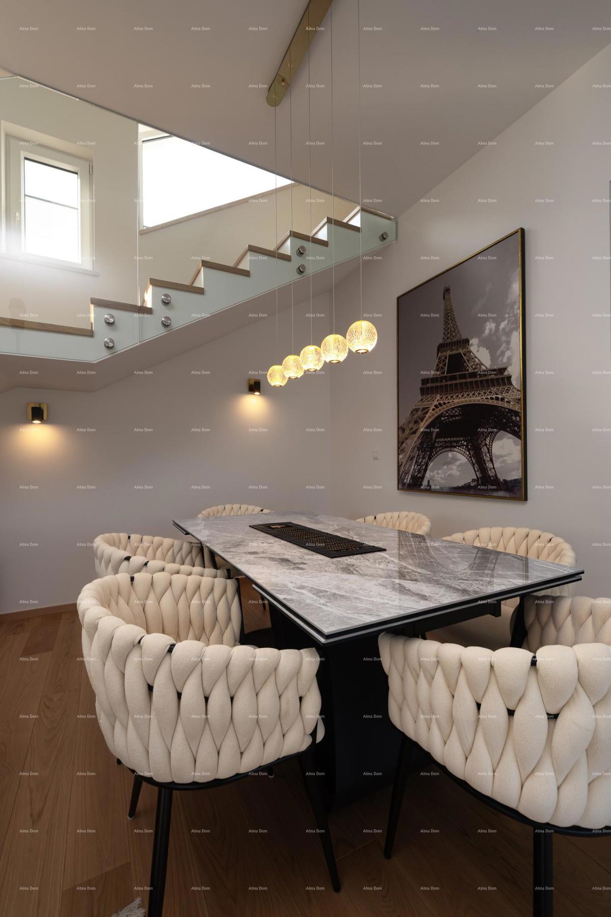 Vendita - villa nuova, moderna ed esclusiva con piscina, Volme, Pula!