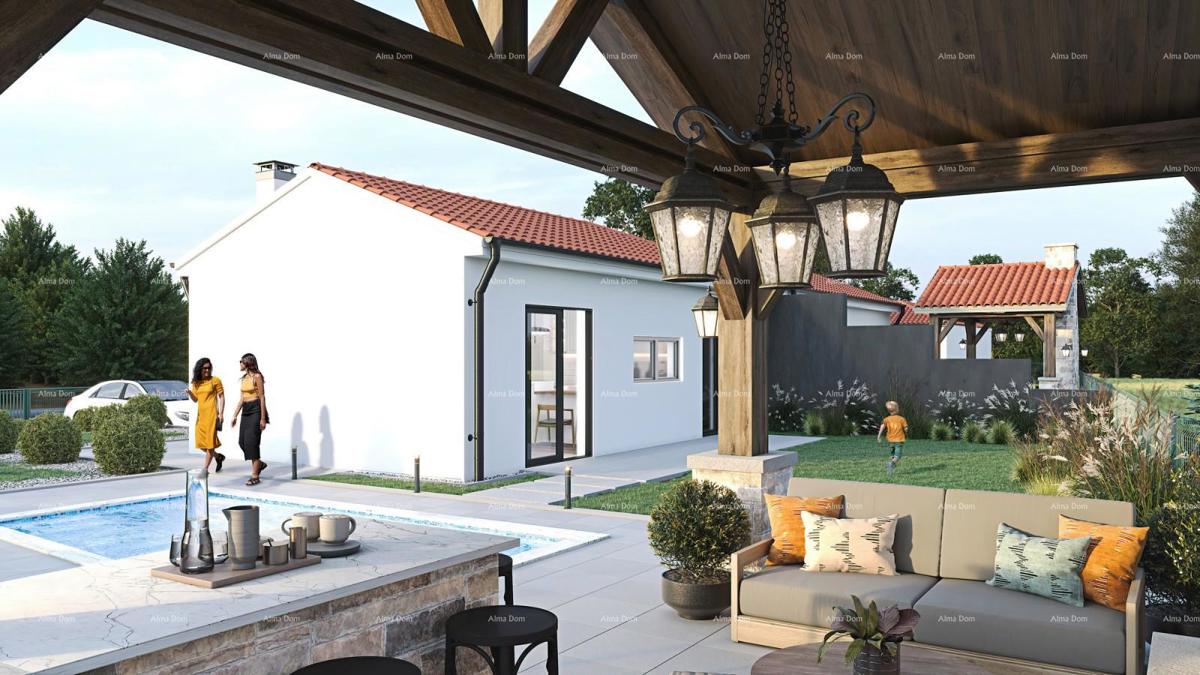 BARBAN, KOŽLJANI - Nuova costruzione / Duplex, parte sinistra. Luogo ecologico