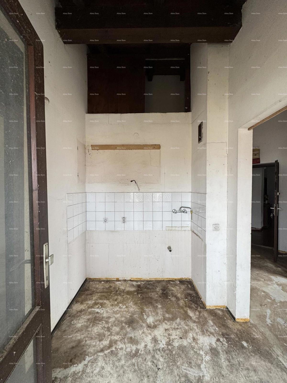 Červar Porat – Appartamento bilocale con galleria, 100 m dal mare