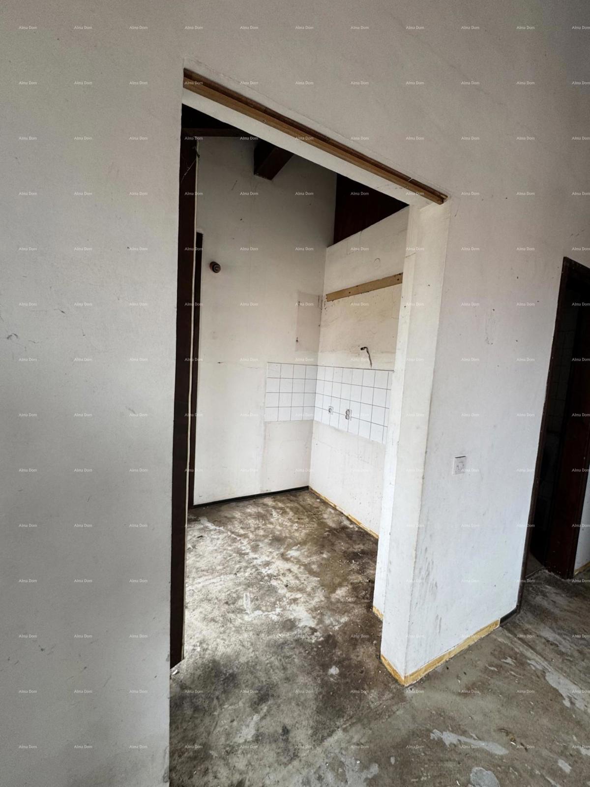 Červar Porat – Appartamento bilocale con galleria, 100 m dal mare