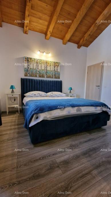 Sveti Lovreč, splendida villa in pietra con ampio giardino