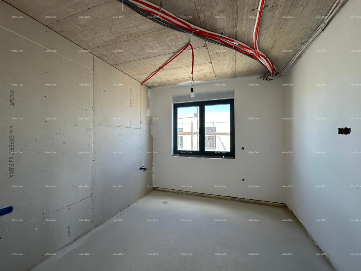 Vendita di un appartamento/penthouse in nuova costruzione con grande terrazza, Štinjan!