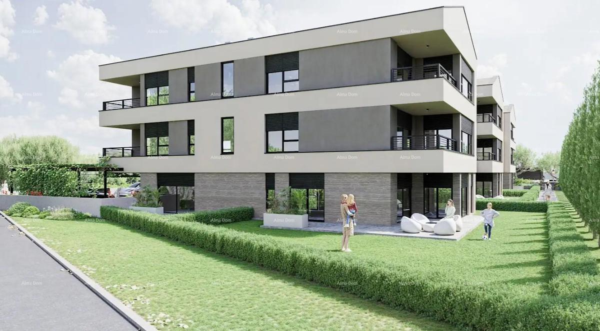Appartamenti in vendita in un moderno edificio di nuova costruzione con piscina, Fasana!