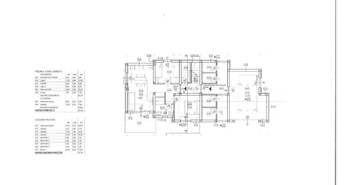 Vendiamo appartamento con garage e giardino in costruzione! Vicinanza al centro di Pola.
