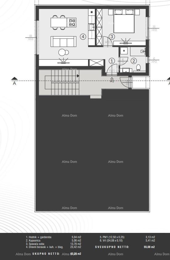 Appartamenti in vendita in un moderno edificio di nuova costruzione con piscina, Fasana!