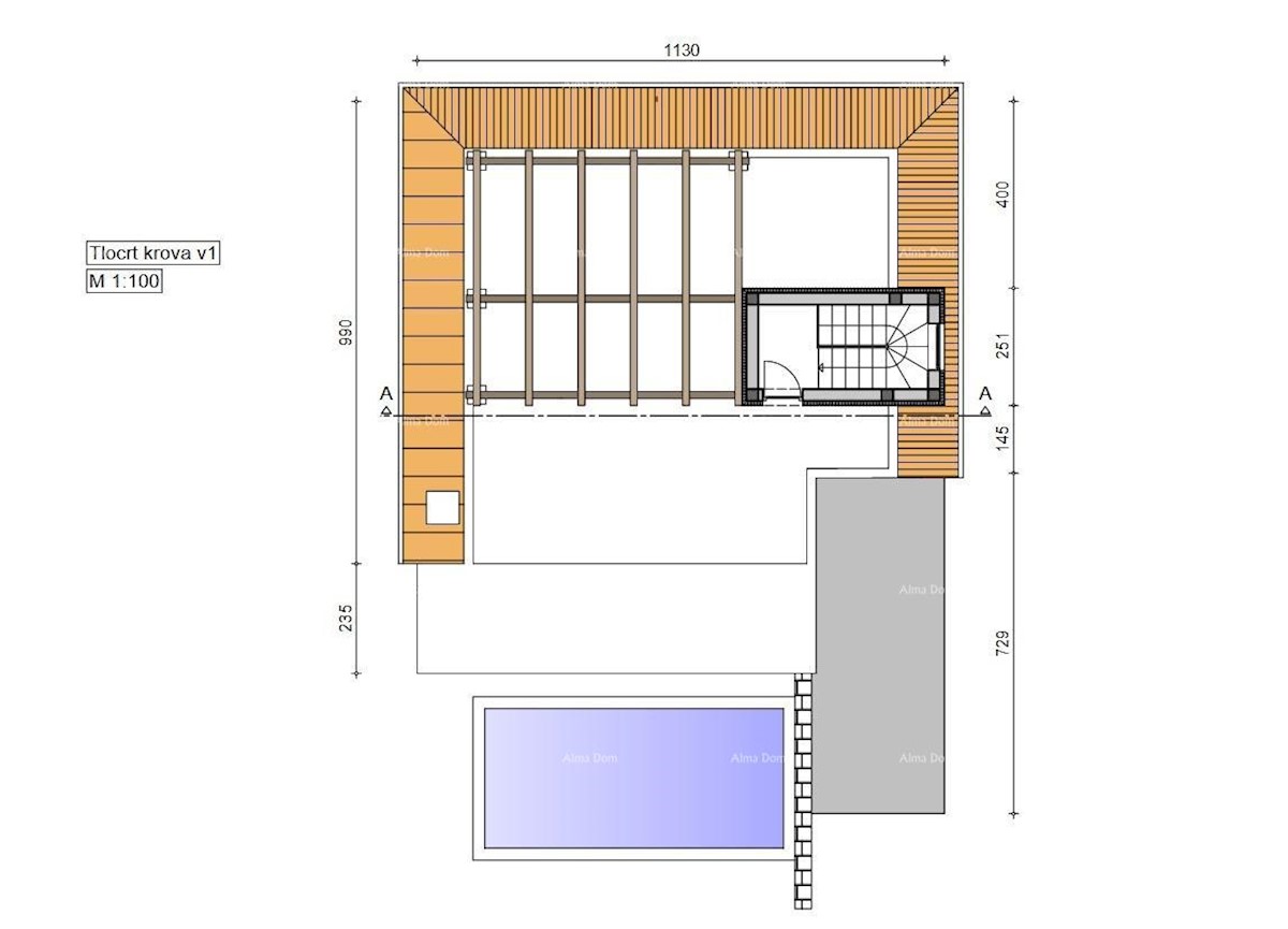 Terreno edificabile con permesso di costruire in vendita a Liznjan