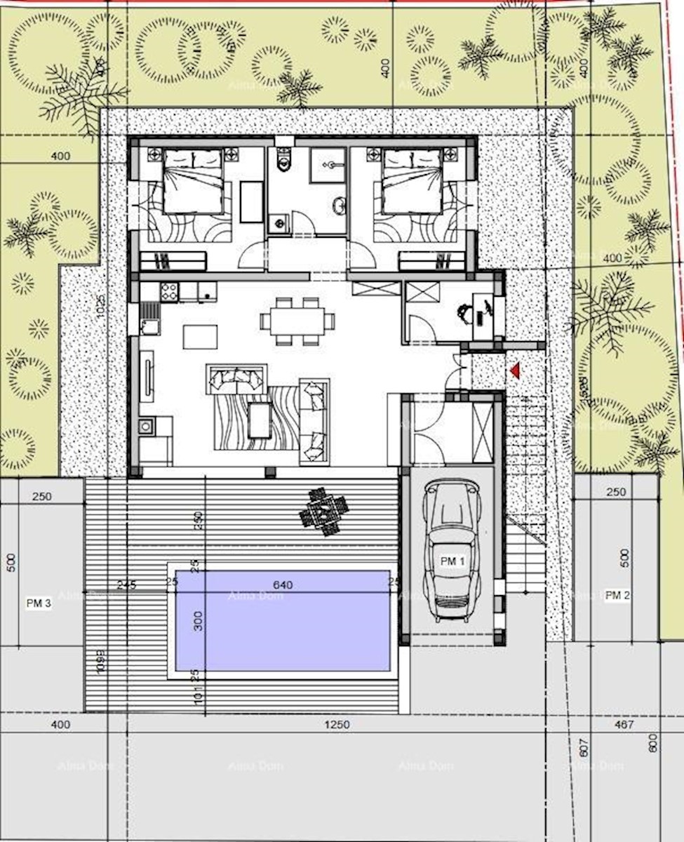 Terreno edificabile con permesso di costruire in vendita a Liznjan