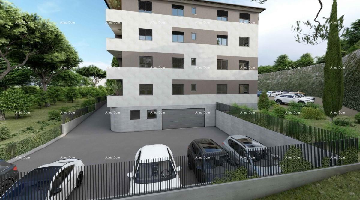 Appartamenti in vendita in un nuovo complesso residenziale in costruzione, vicino al tribunale, Pola!