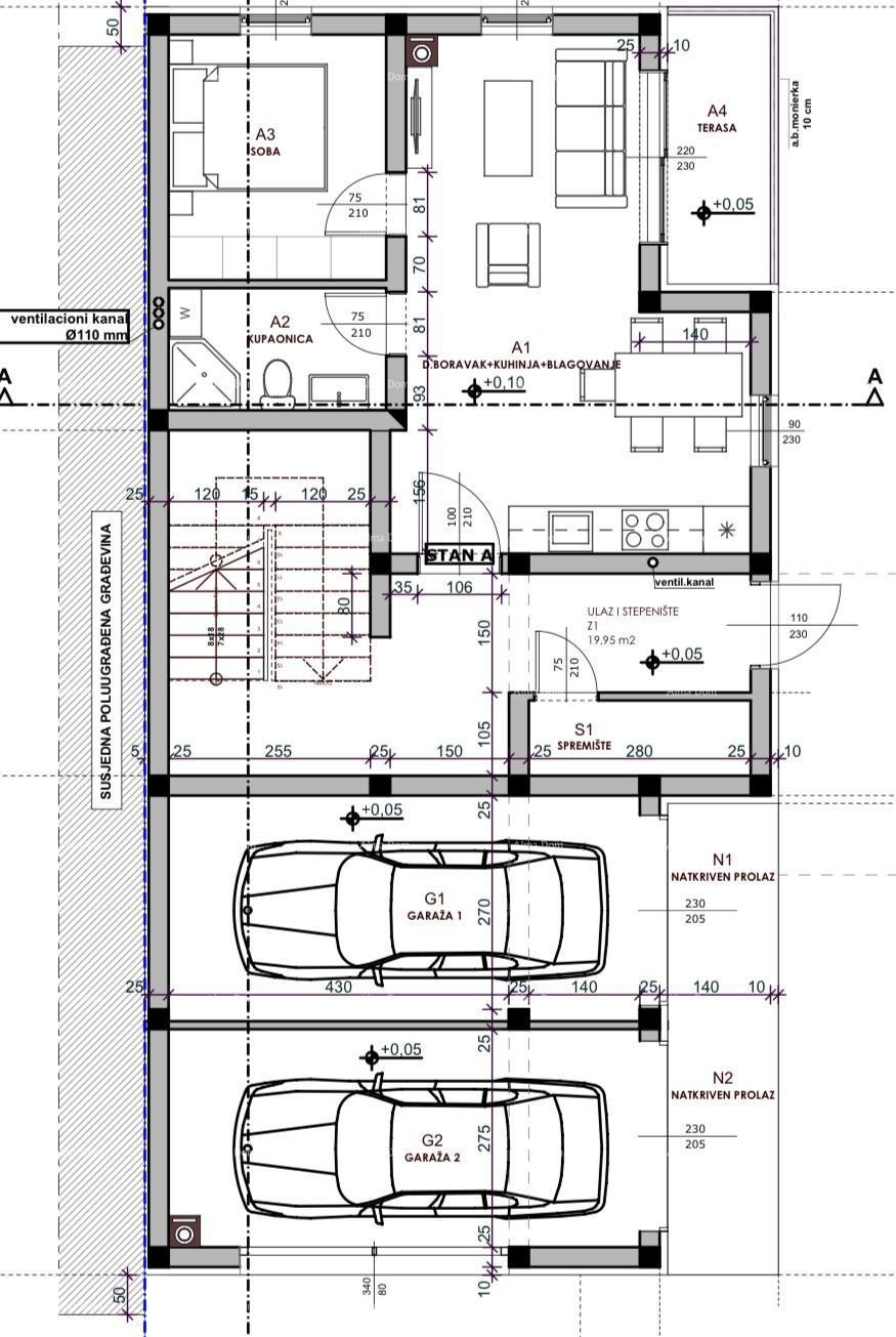 Appartamento in vendita in un nuovo edificio in un'ottima posizione, Medolino!