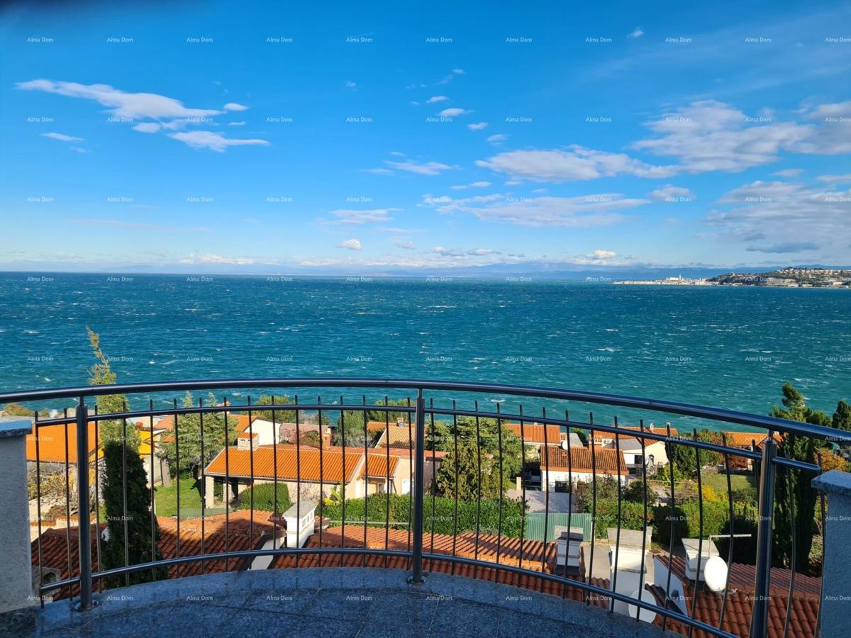 Umago, Crveni Vrh, appartamento Alberi con vista sul mare aperto.