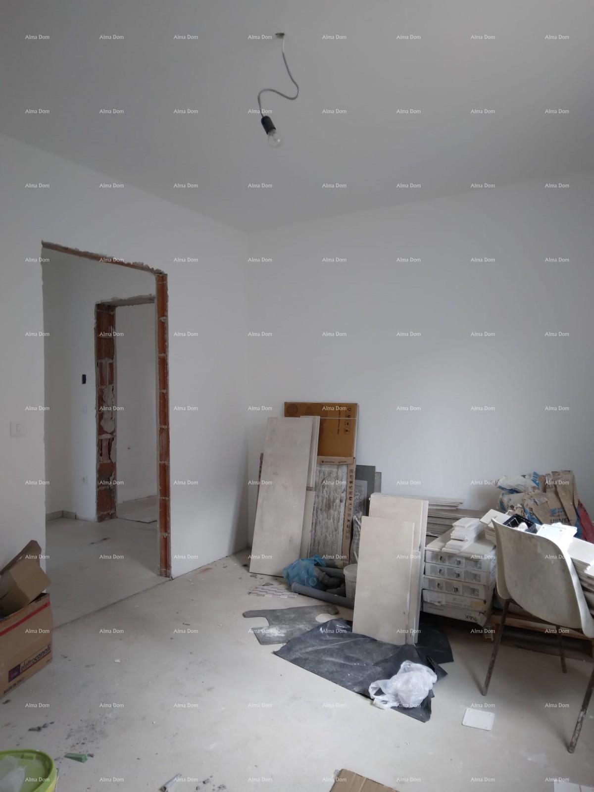 Šišan, nuova costruzione, edificio residenziale con i restanti 4 appartamenti.