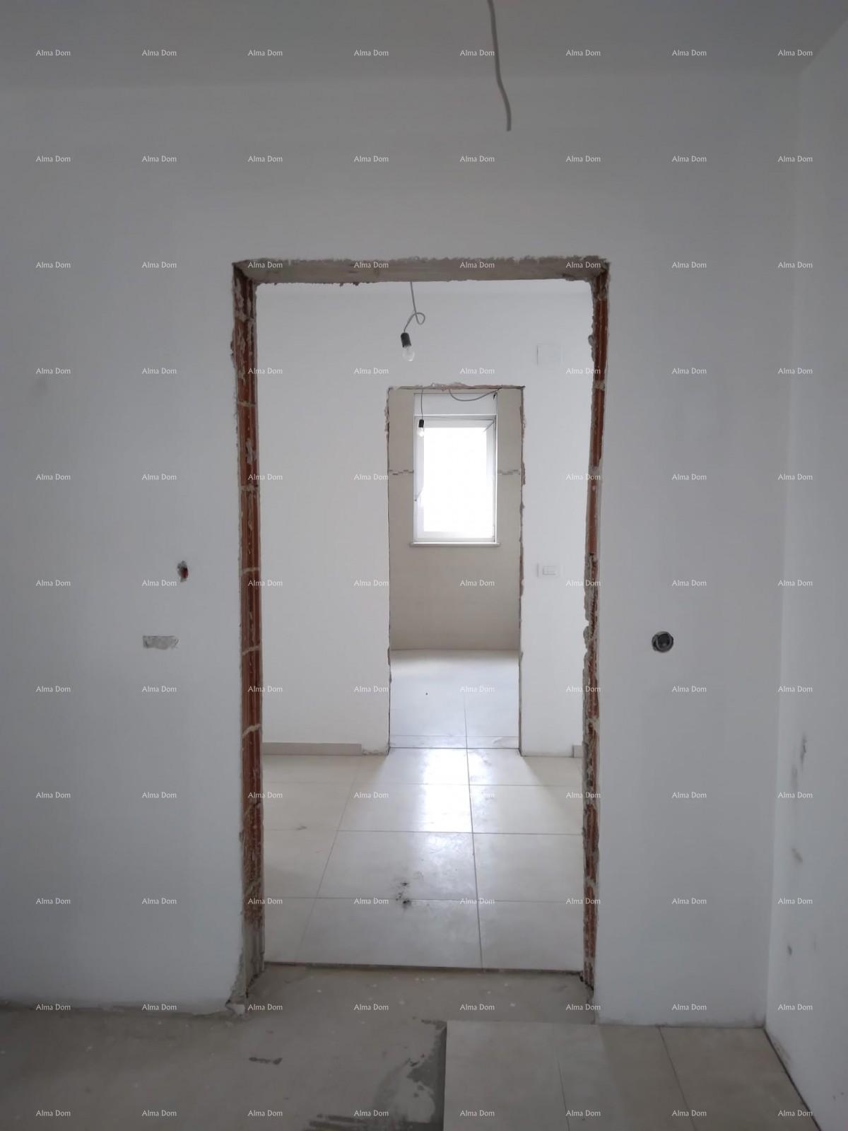 Šišan, nuova costruzione, edificio residenziale con i restanti 4 appartamenti.