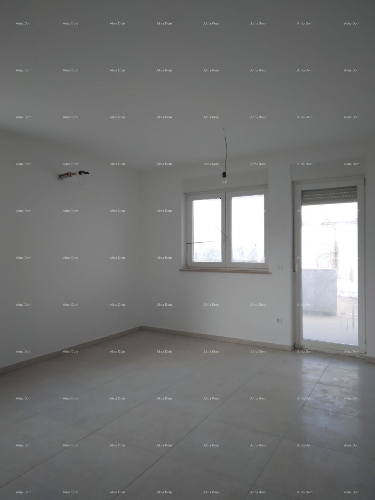 Šišan, nuova costruzione, edificio residenziale con i restanti 4 appartamenti.