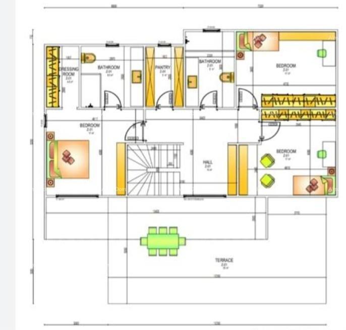 Nuova villa di lusso in costruzione.