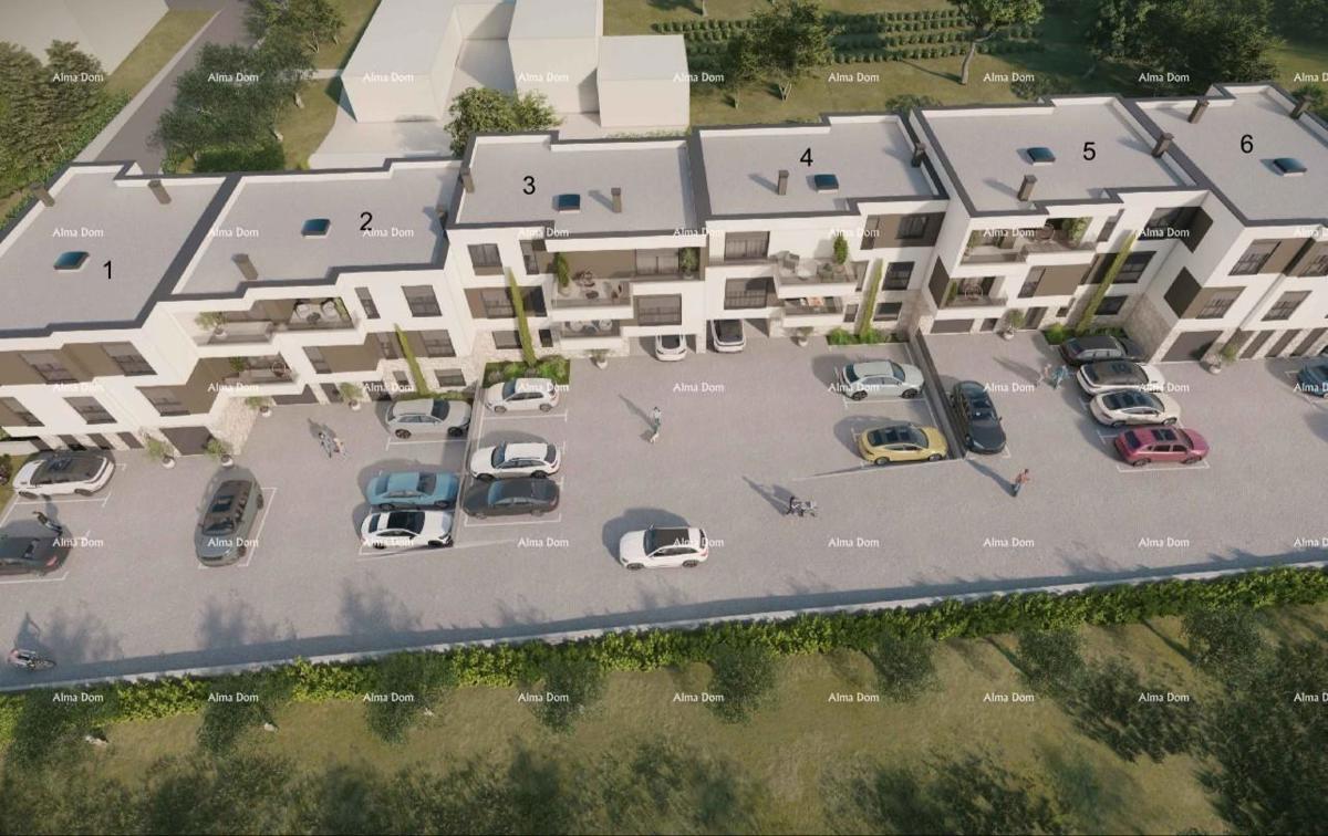 Nuovo progetto residenziale! Vendita appartamento con giardino, Pula! S1, Z2