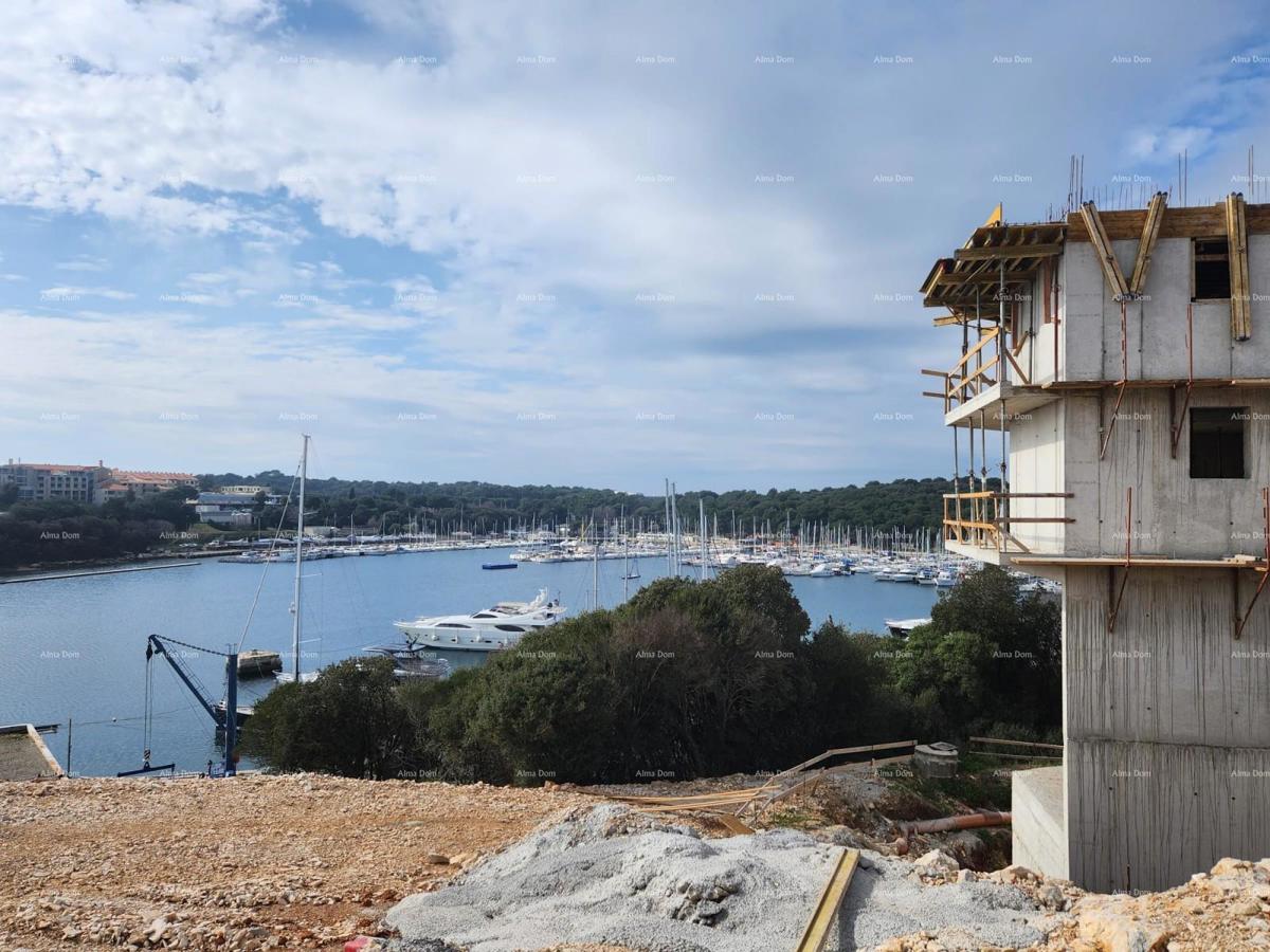 Vendita di appartamenti moderni in un edificio esclusivo con vista sulla marina, Pula!