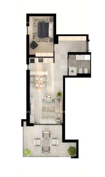 UMAG! Appartamento moderno in un complesso residenziale di alta qualità vicino al mare, S50