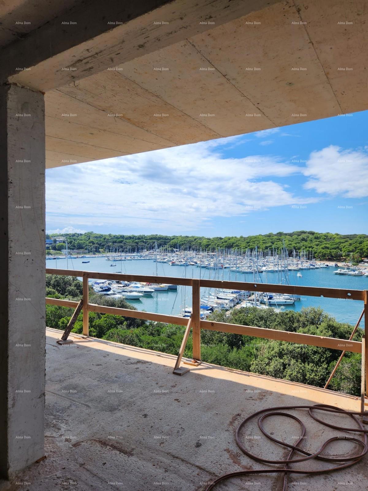 PULA Nuova Costruzione Veruda. Vista sul mare.