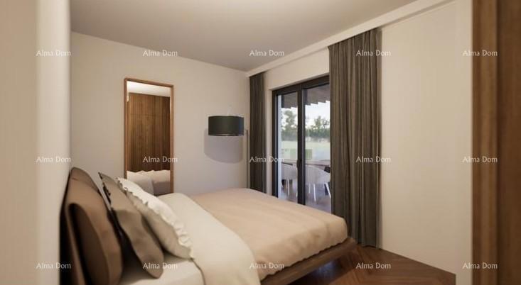 Stan a Ližnjanu, 1000 m dal mare, con terrazza e posto auto