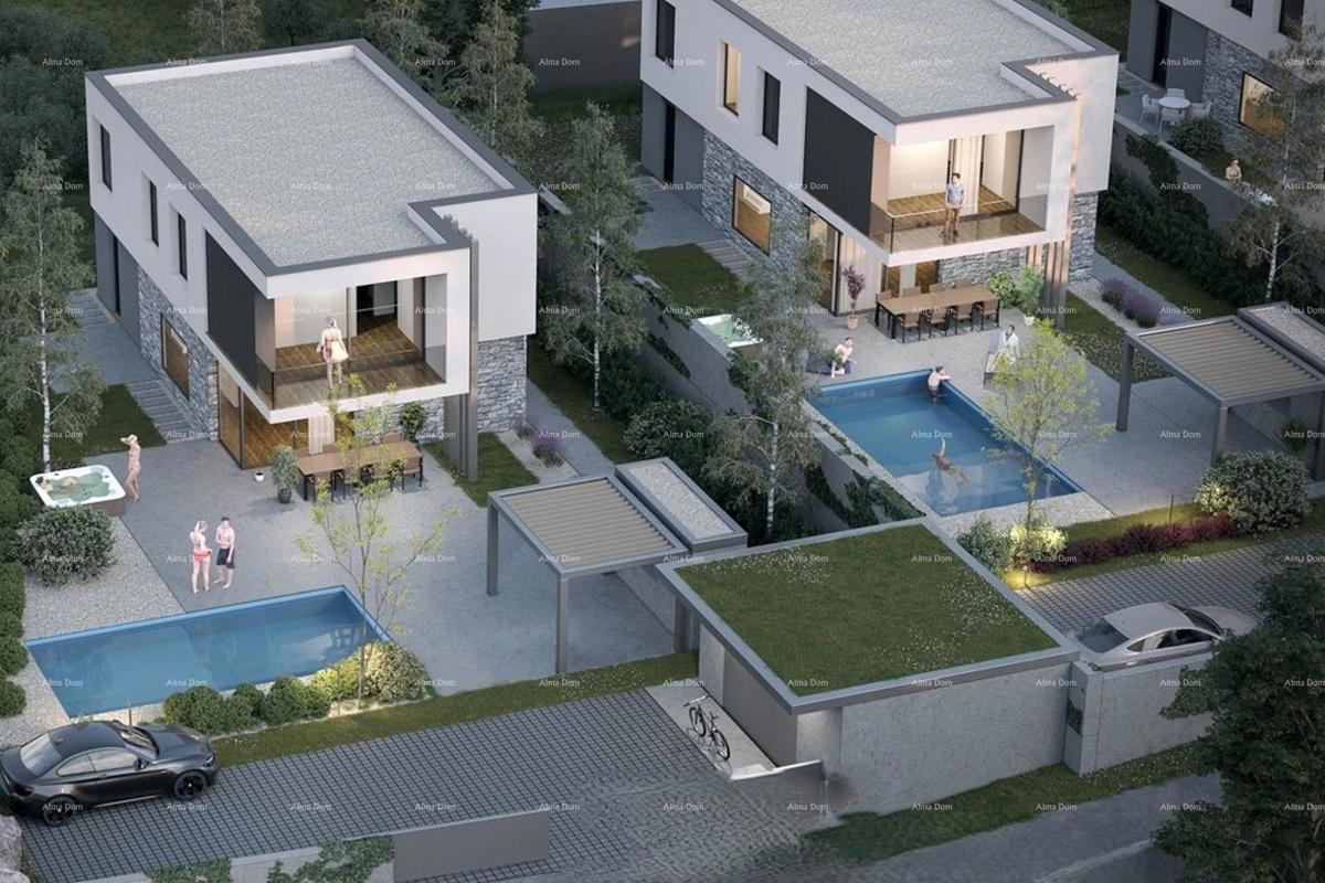 POMER - Terreno edificabile in vendita vicino al mare / progetto per 3 ville di lusso