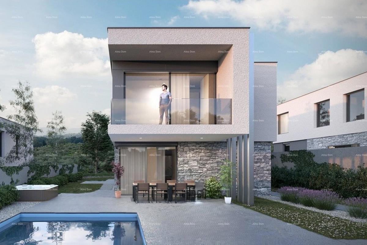 POMER - Terreno edificabile in vendita vicino al mare / progetto per 3 ville di lusso