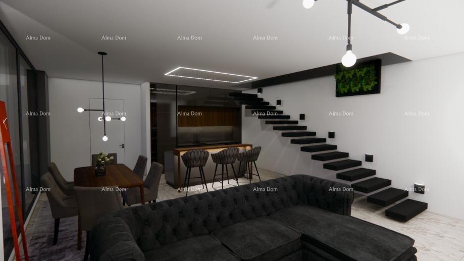 Terreno edificabile di 512 m² con progetto preliminare – Kanfanar