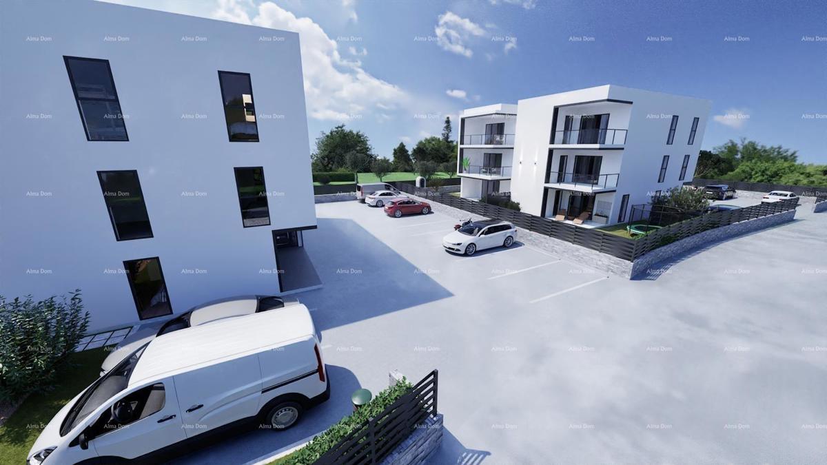 Vendita di appartamenti con vista mare, in un nuovo progetto residenziale, Peroj! Z2, S 6