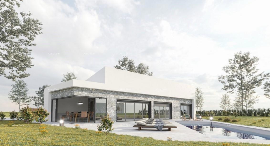 Vendita di un terreno edificabile con permesso di costruzione per la realizzazione di una moderna casa unifamiliare, vicino a Barban!