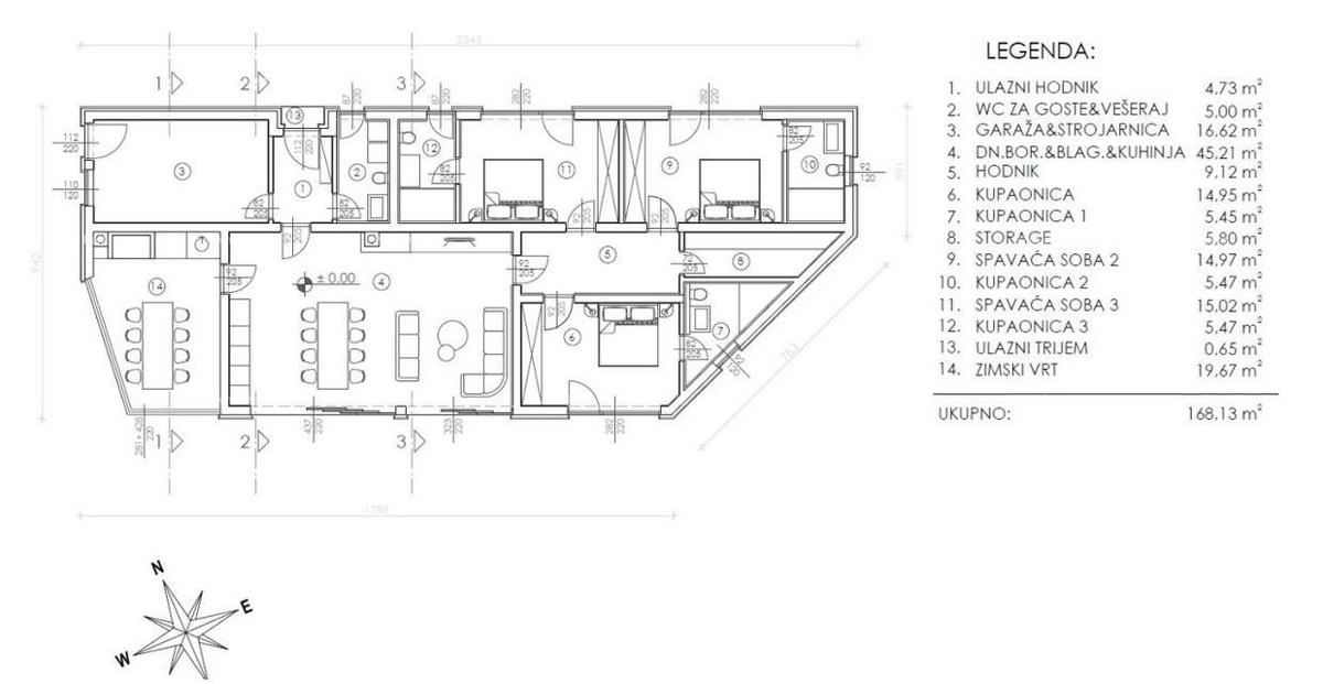 Vendita di un terreno edificabile con permesso di costruzione per la realizzazione di una moderna casa unifamiliare, vicino a Barban!