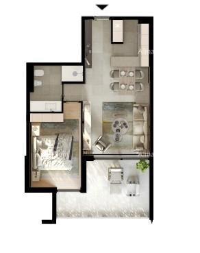 UMAG! Appartamento moderno in un complesso residenziale di alto livello vicino al mare, S3