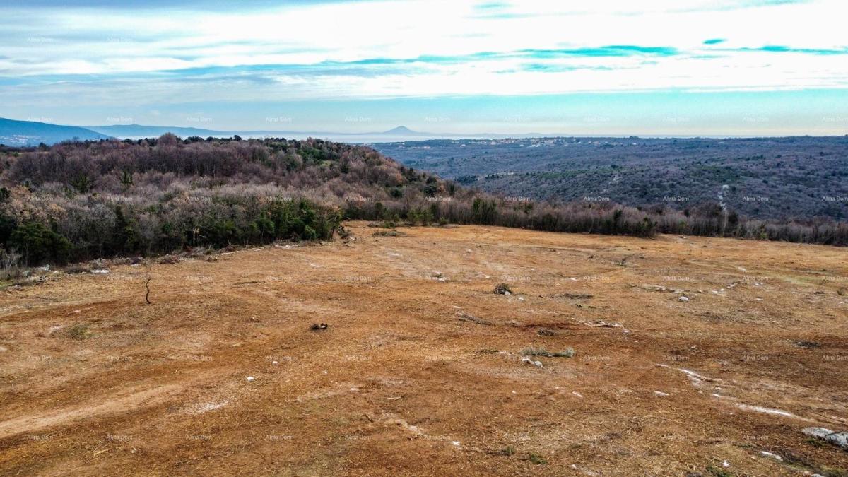 Zona di progetto con vista mare — Istria