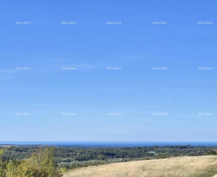Buje – casa in pietra istriana con vista sul mare e sul paesaggio