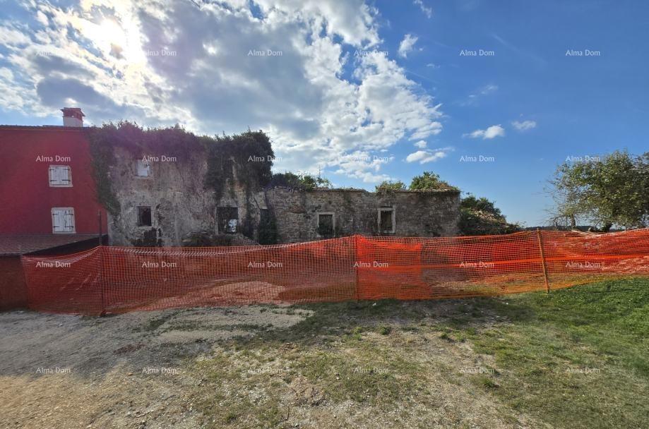 Buje – casa in pietra istriana con vista sul mare e sul paesaggio