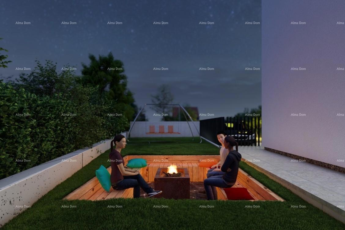 PARENZO - Moderna casa bifamiliare con giardino privato (Casa A)