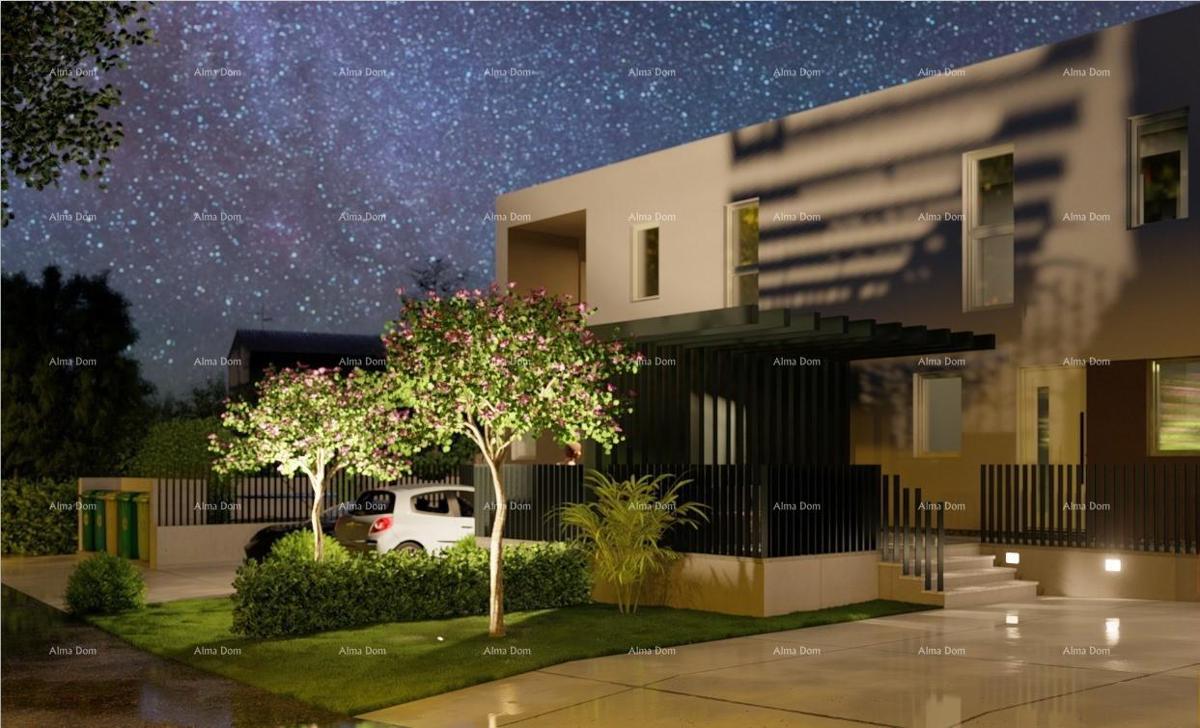 PARENZO - Moderna casa bifamiliare con giardino privato (Casa A)