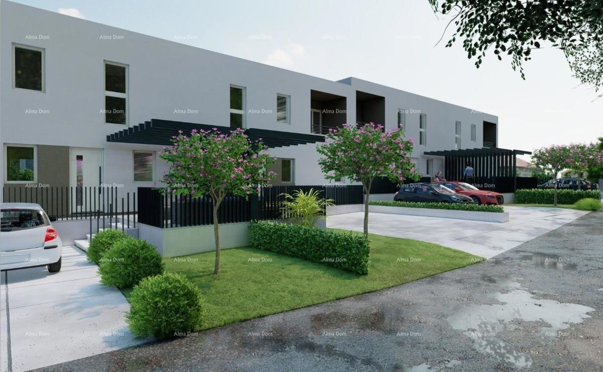 PARENZO - Moderna casa bifamiliare con giardino privato (Casa A)