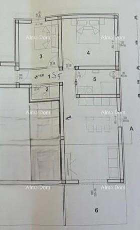 Novigrad – Nuova costruzione, appartamento di 78 m² con terrazza di 13 m².