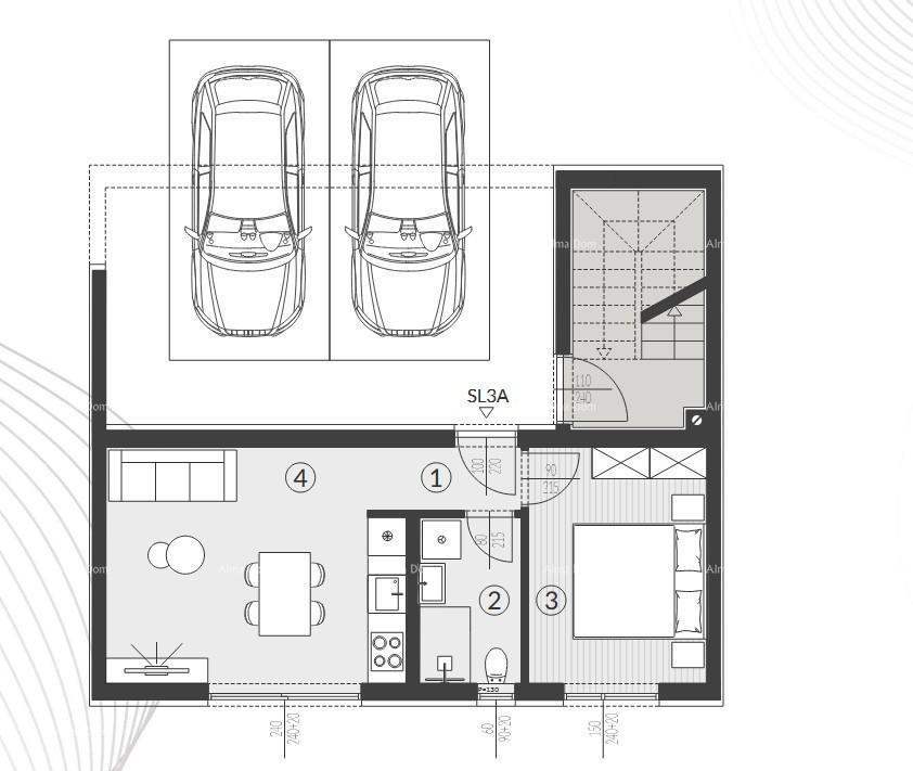 Appartamenti in vendita in un nuovo complesso residenziale, Štinjan!