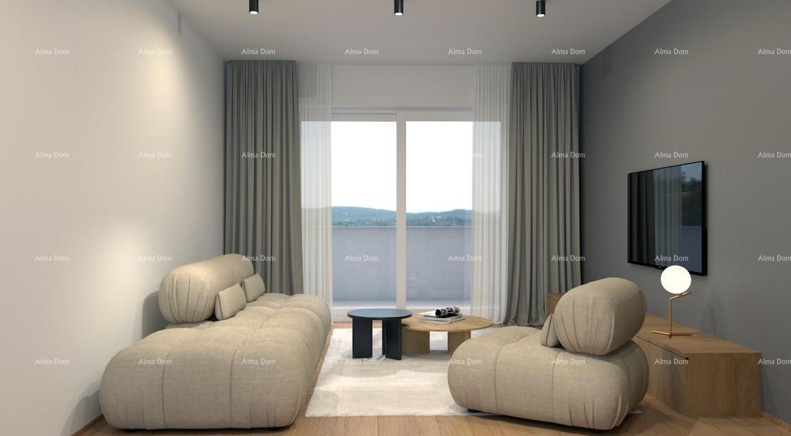 Vendita - Appartamento moderno in un nuovo complesso residenziale privato a Šijana, Pola! F-D