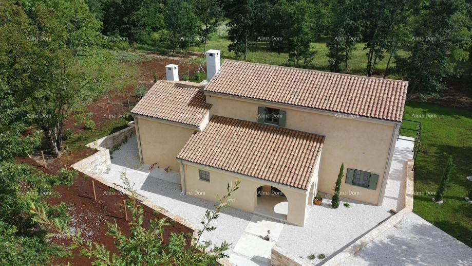 Gračišće, nuova villa costruita in stile mediterraneo