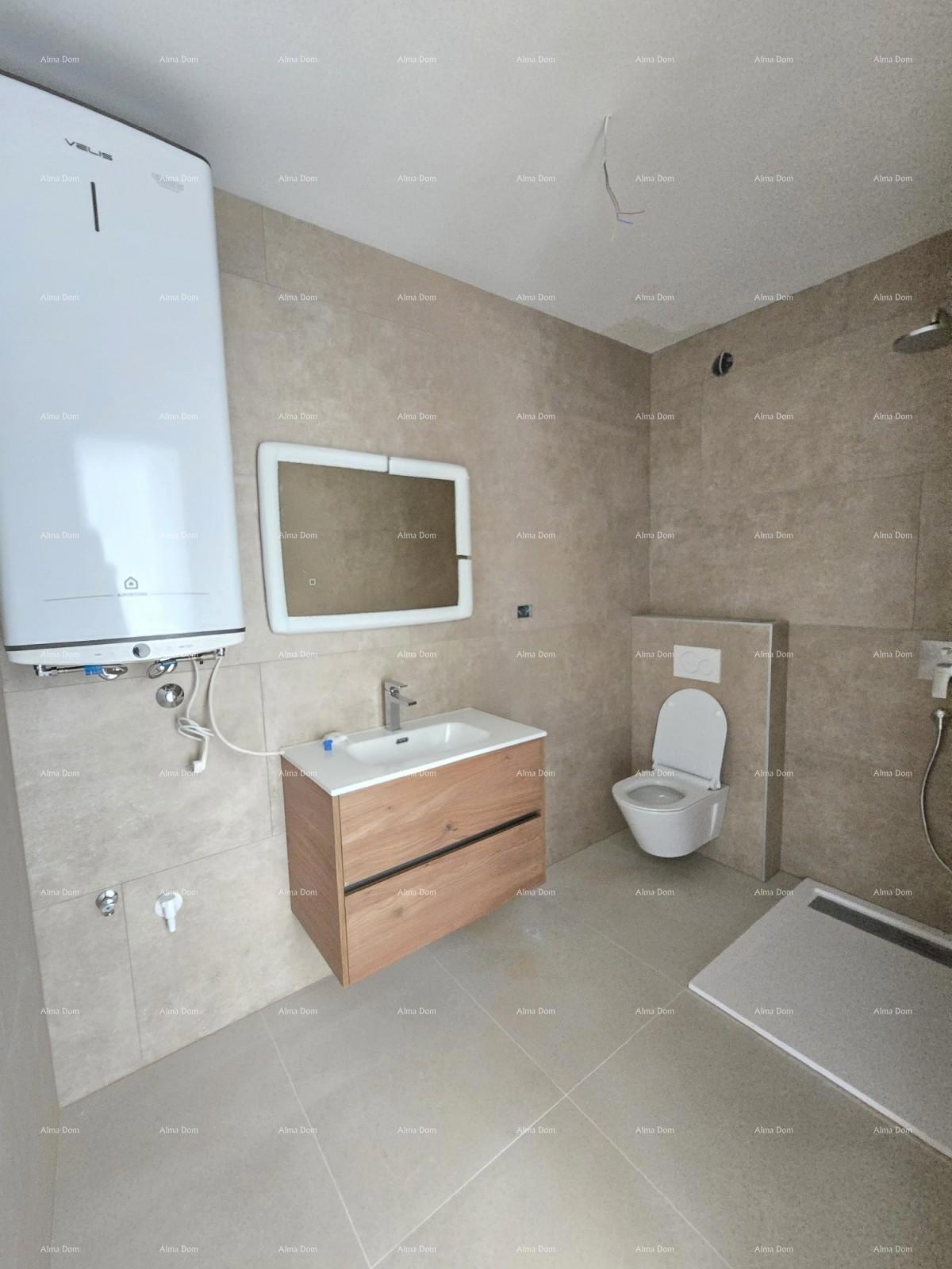 Penthouse con garage e posto auto