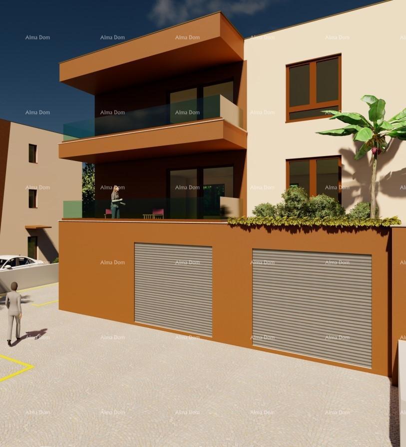 Penthouse con garage e posto auto